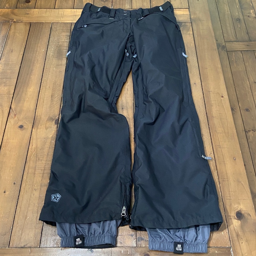 Sessions Summit Series Snow Pants Womens Medium Black 20k Waterproof RECCO Ski
